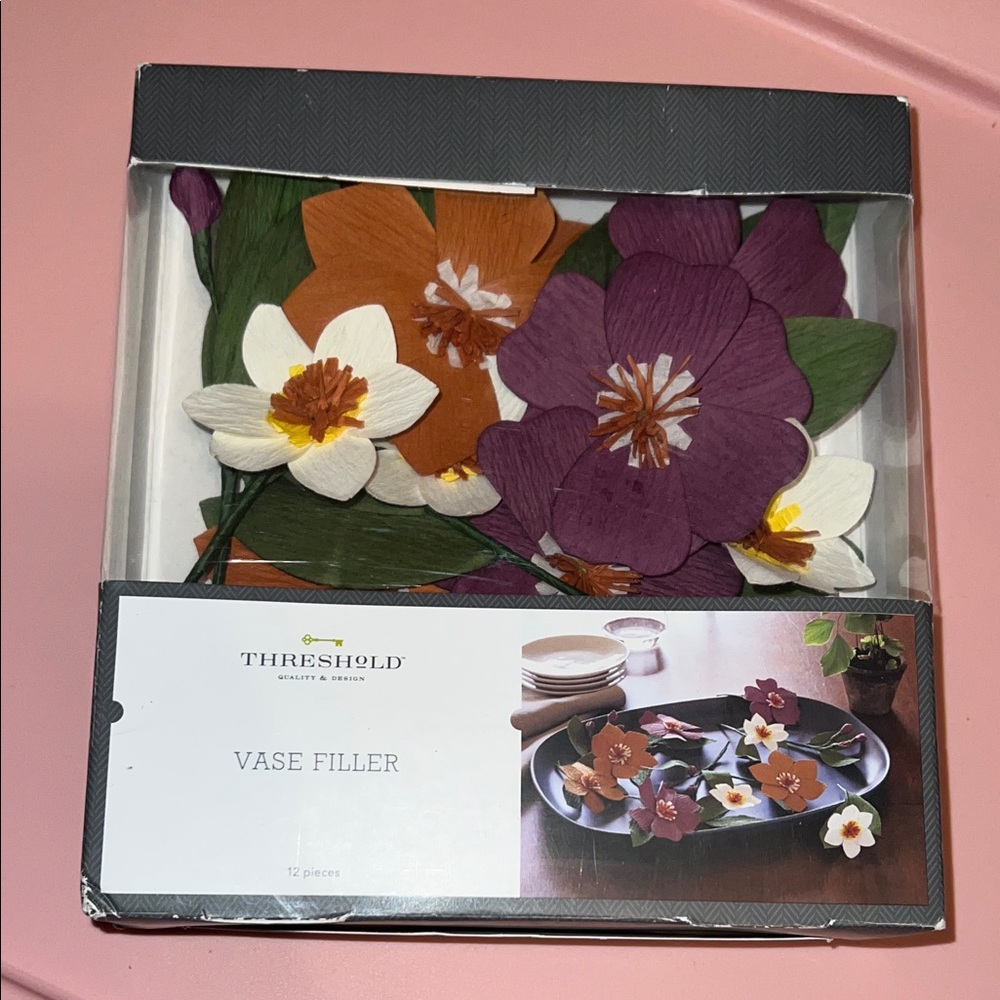 NIB warm floral vase filler spring flowers